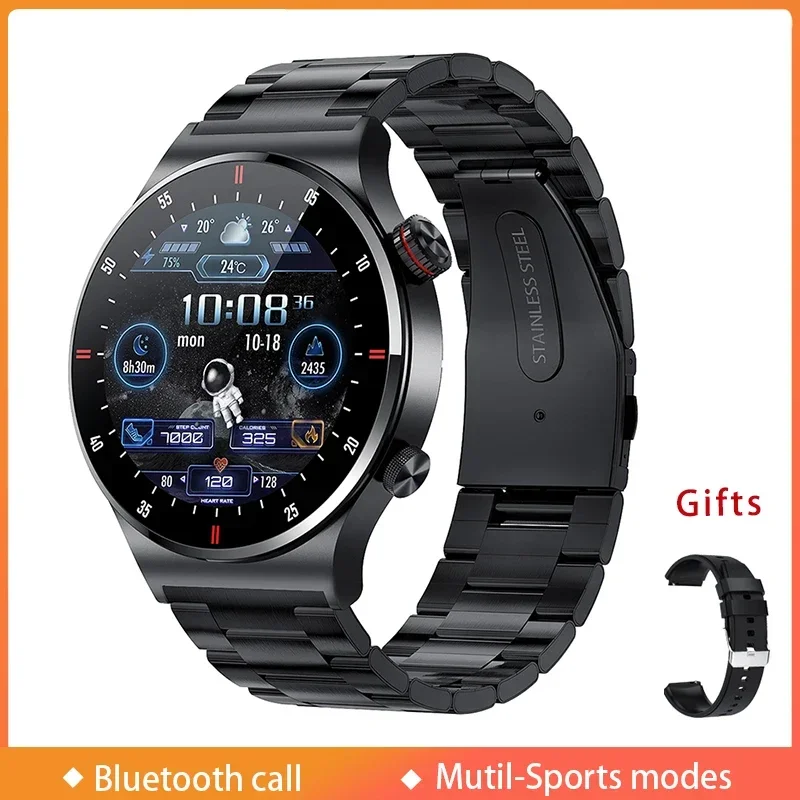 Smartwatch Custom - Smartwatch für Herren mit Bluetooth-Anruffunktion, anpassbarem