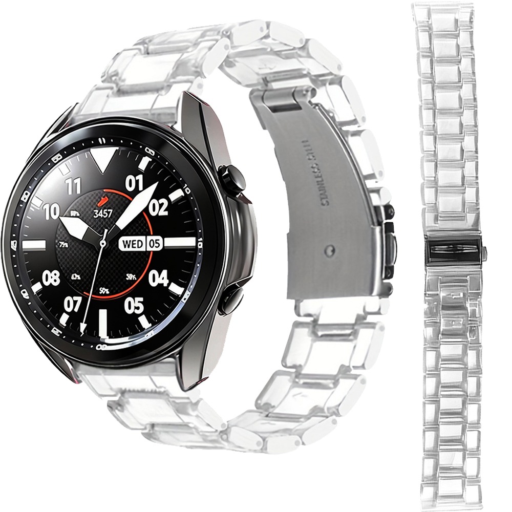 Klares Harz-Armband mit drei G – Titan Smartwatch Accessories Bewertung und Preis