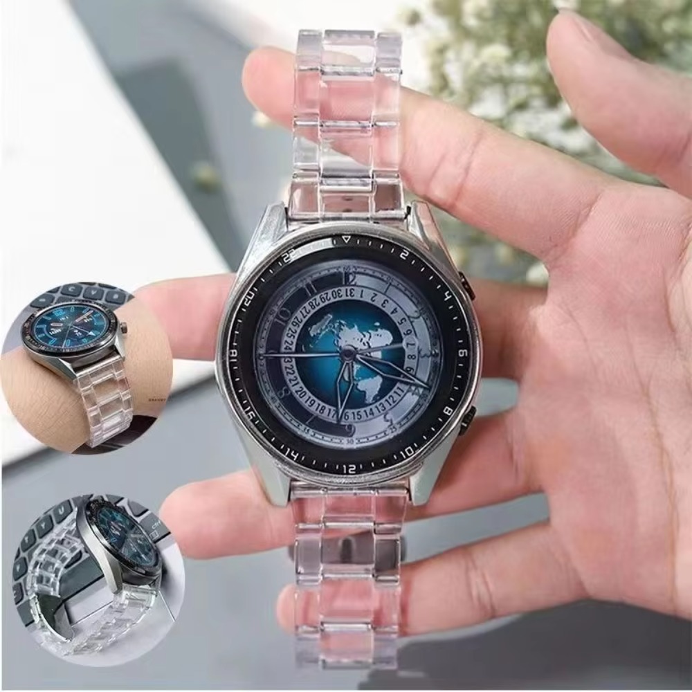 Klares Harz-Armband mit drei G – Titan Smartwatch Accessories Bewertung und Preis