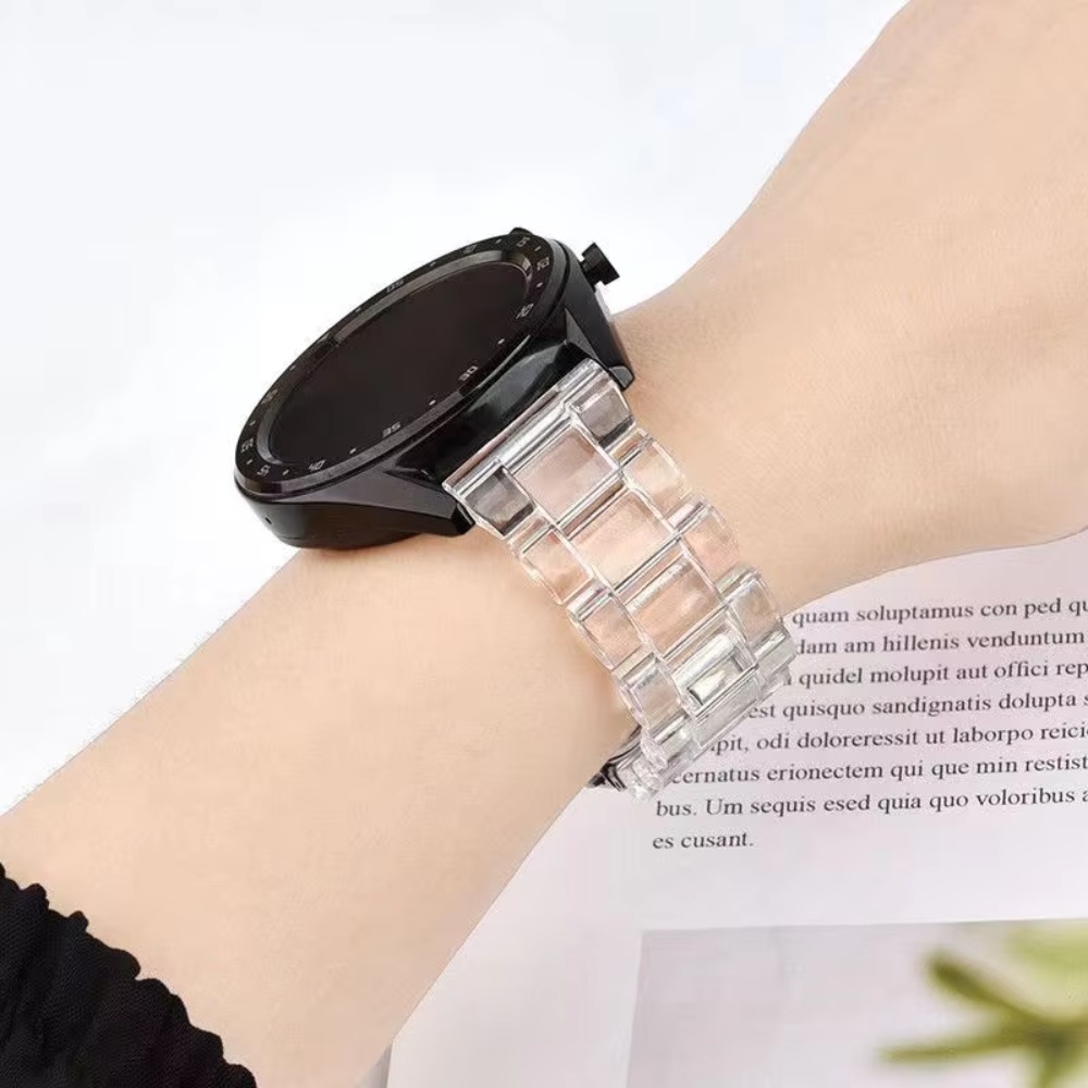 Klares Harz-Armband mit drei G – Titan Smartwatch Accessories Bewertung und Preis